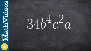 Math tutorial factoring out the gcf [upl. by Phaih]