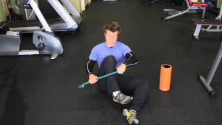 How To Fix Shin Splints  Anterior Tibialis Release [upl. by Alimrahs]