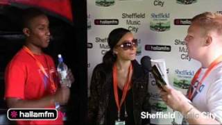 Mz Bratt Interview  Sheffield Music City Festival [upl. by Nhguahs]