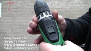 How to Easily Drill and Drive with Hitachi DS10DFL [upl. by Howenstein]