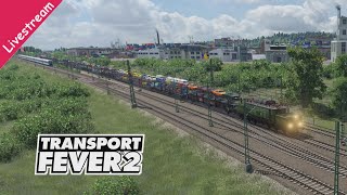 Twitch  TpF2  Das Eisenschwein unterwegs mit Käfern transportfever2 [upl. by Eirb]