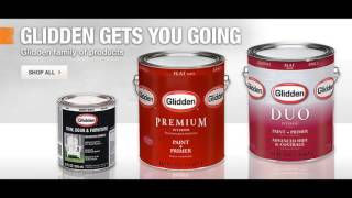 Home Depot Glidden Paint [upl. by Ragg]