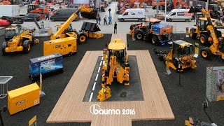 Bauma 2016  Show JCB Dancing Diggers [upl. by Hyozo]