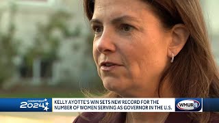 A record 13 women will be governors next year after New Hampshire elected Kelly Ayotte [upl. by Wini245]