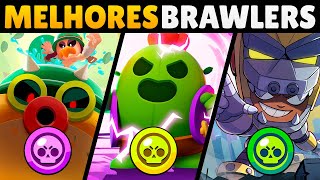 MELHORES BRAWLERS DO BRAWL STARS DE CADA RARIDADE EM 2024 🔥 [upl. by Nrevel]