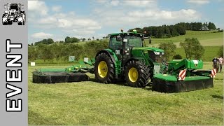 John Deere  Kuhn  Feldtag [upl. by Wedurn]