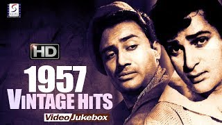 Vintage Hits Songs Of 1957  All Hit Video Songs Jukebox HD [upl. by Eppillihp]