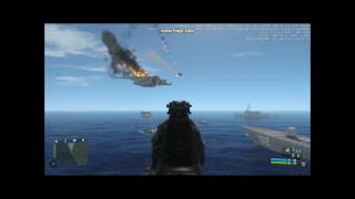 Crysis custom plane crash bigredjew [upl. by Stinky292]