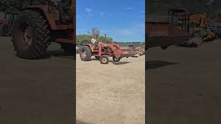 ALLIS CHALMERS ONE NINETY TRACTOR W LOADER [upl. by Esiole230]