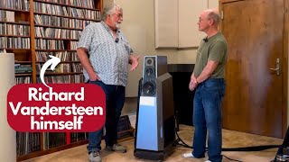 A GLIMPSE of Vandersteens Model Seven XTRM Loudspeaker  Robert Harley Previews [upl. by Drisko992]