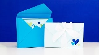 Card Boxes with We R Memory Keepers Envelope Punch Board [upl. by Enawyd]