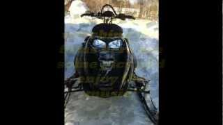 2006 Skidoo renegade 600 HO Jumping and Carving [upl. by Yragerg331]