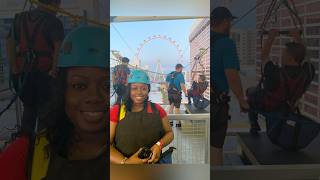 My Experience  The High Roller Zipline Las Vegas [upl. by Atikal975]