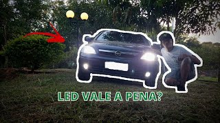 LAMPADA LED NO CORSA HATCH  ILUMINA BEM [upl. by Enilorac626]