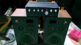 SANSUI Au 5900 Amplifier featuring JBL 4412 Speaker [upl. by Lekim]