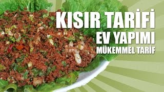 KISIR TARİFİ  Evde Harika Kısır Nasıl Yapılır [upl. by Thamos]