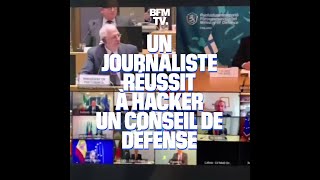 Un journaliste réussit à hacker un Conseil de Défense de lUnion européenne [upl. by Roid103]