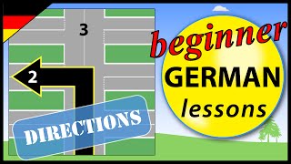 Directions in German  Beginner German Lessons for Children [upl. by Zonda248]