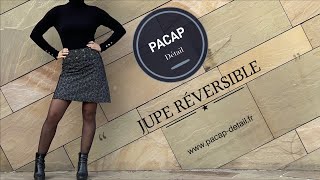 Tuto  comment porter votre Jupe Portefeuille Réversible FEMME  MARQUE PACAP basée en France [upl. by Notliw]