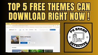 Top 5 Free Windows 11 Themes You Can Download Right Now [upl. by Nede]