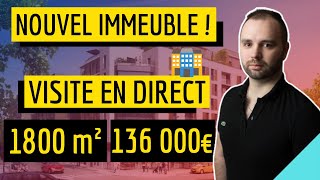 Nouvel Immeuble  1800 m² 136 000€  Visite en Direct [upl. by Rosene436]