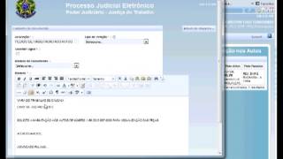 Veja como fazer a habilitação dos autos no PjeJT  tutorial [upl. by Bron]