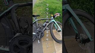 ダサいカーボンロードバイクなぁぜなぁぜ？フラットペダルは速く走れない？迷信あるある🔰自転車初心者フラペコスパ最強かよ [upl. by Sopher64]