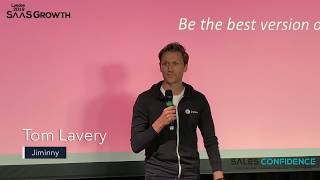 Quick Fire Insights  Tom Lavery from Jiminny  SAASGROWTH2019 [upl. by Nelaf508]