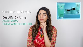 Beautify By Amna Skincare Products Review  Chemist Reviews [upl. by Brookes321]