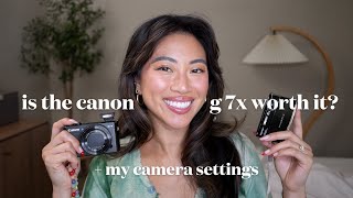 CANON G7X REVIEW best photos for IG but is it worth 700 [upl. by Stanislas]