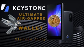 KEYSTONE 3 PRO amp SPARROW WALLET  Ultimate AirGapped Solution [upl. by Yasdnyl]