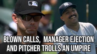 Third base umpire makes back to back wrong calls a breakdown [upl. by Assenev]