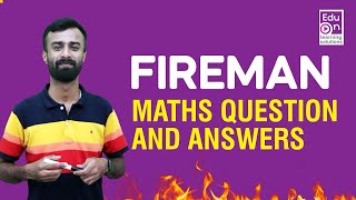 Fireman കിടുക്കി തിമിർത്തു 😀 Fireman Maths WorkoutFireman Answer Key [upl. by Medor]