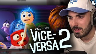 VICE VERSA 2  REACTION au TRAILER du NOUVEAU PIXAR [upl. by Airbmac]