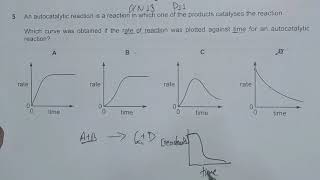 970111ON13 Q 5  Reaction Kinetics [upl. by Jarek973]