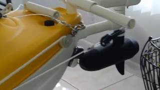 THE BEST DIY KAYAK ELECTRIC MOTOR SETUP intro [upl. by Aicirtap862]