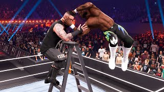 WWE 2K24 MyRISE  TLC Match For The WWE Championship [upl. by Pelagia]