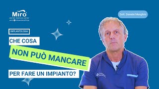 5 domande sullimplantologia dentale  Dott Daniele Menghini  Mirò [upl. by Mian]