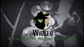 Defying Gravity  from Wicked the Musical Drum Cover [upl. by Nareik]