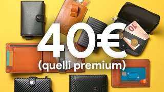 PORTAFOGLI smart a MENO DI 40€ [upl. by Ruttger]