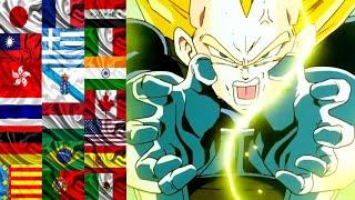 Vegeta Resplandor Final quotEn Varios Idiomasquot [upl. by Aettam199]