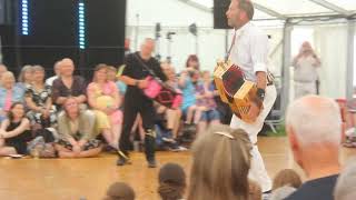 Sidmouth Folk Festival Jig Pairs Competition Blackmore Gdns 4824 [upl. by Pasco421]