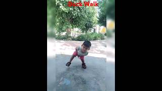 Duck walk 😀 shorts cutebaby [upl. by Erastus]