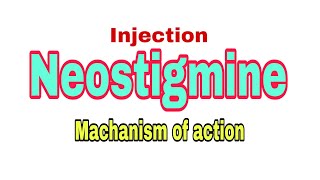 injection Neostigmine Machanism of action anaesthesiawithbabar2576 [upl. by Aihsiek388]