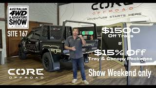 Perth 4WD Show Tray amp Canopy Deal  Core Offroad 4wd coreoffroad 4x4 customcanopy canopy [upl. by Einned]