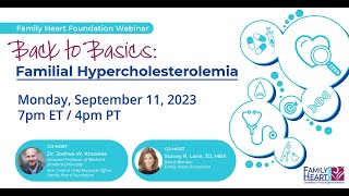 Back to Basics Familial Hypercholesterolemia [upl. by Merna]