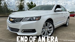 2020 Chevrolet Impala Premier Startup amp Review [upl. by Ihcur]