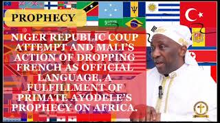 Primate Ayodeles prophecy and the coup in Niger republic [upl. by Mulry]