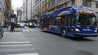 20232024 New Flyer XE40 M66 Bus Arriving Leaving West 66th and West 65th Street [upl. by Jillene]