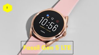 The Fossil Gen 5 LTE smartwatch [upl. by Lesirg]